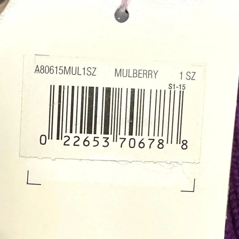 NWT Isotoner mulberry gloves women's one size - Picture 5 of 8
